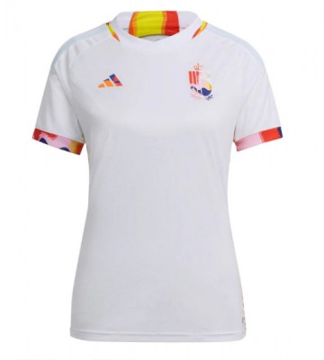 Belgium Replica Away Stadium Shirt for Women World Cup 2022 Short Sleeve